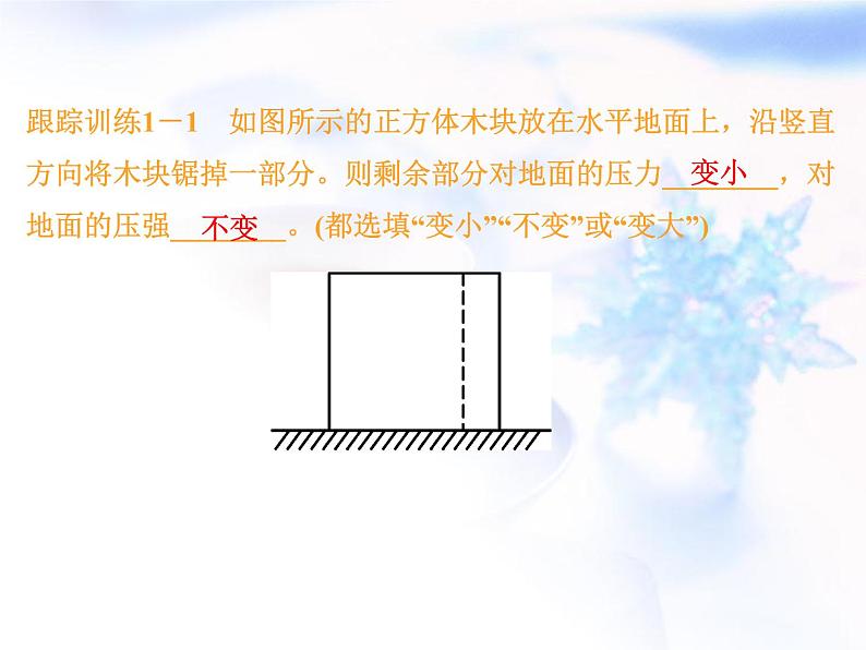 中考物理复习微专题7固体压强模型分析计算精讲课件第4页