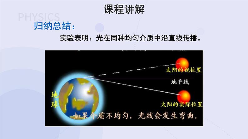 【教学课件】第1节 光的直线传播 参考课件第8页