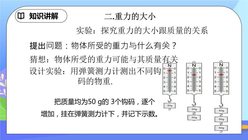 7.3《重力》ppt课件+教案+同步练习08