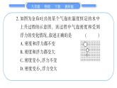 教科版八年级物理下单元周周测八 （10.3一10.4）习题课件