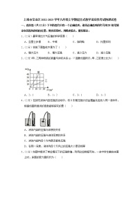 上海市宝山区2022-2023学年九年级上学期混合式教学适应性考试物理试卷(含答案)