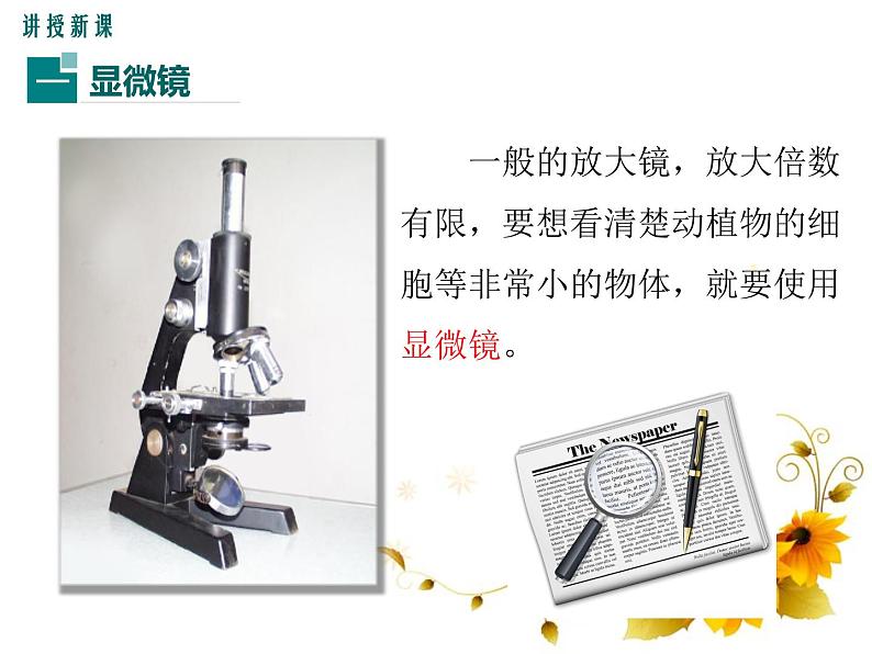 第5节  显微镜和望远镜——同步课件第5页