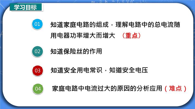 第19章《生活用电》章末复习习题课ppt课件+教案+测试卷04