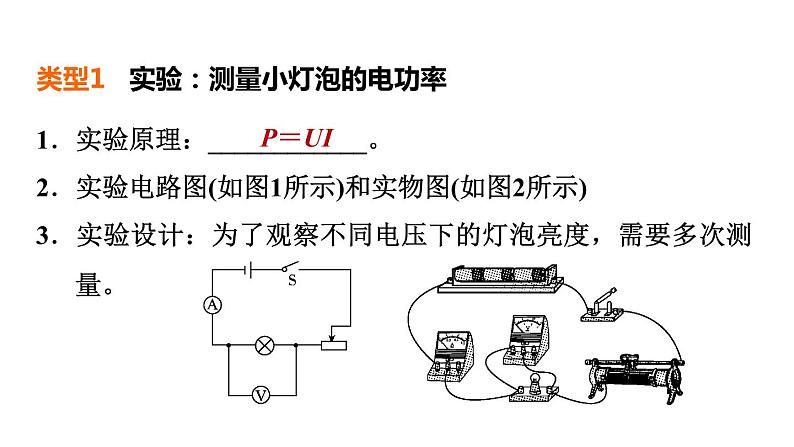 中考物理复习第30课时测量电功率科学探究电流的热效应教学课件04