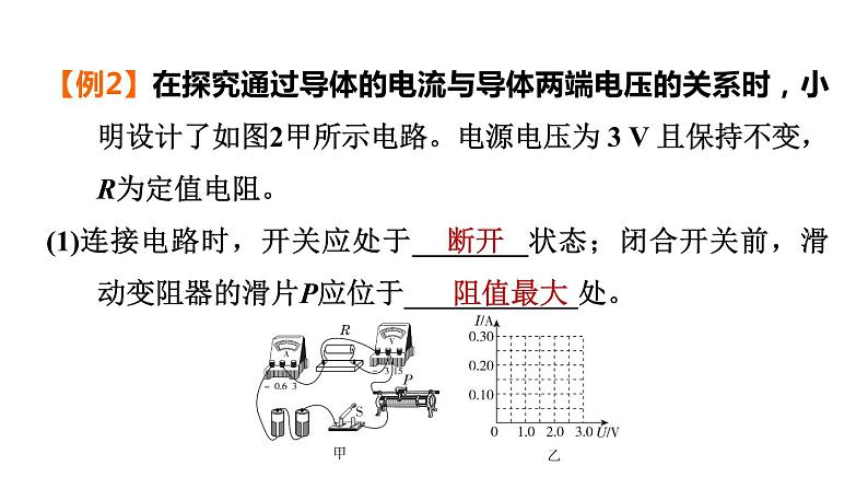 中考物理复习专题七电学高频实验教学课件第8页