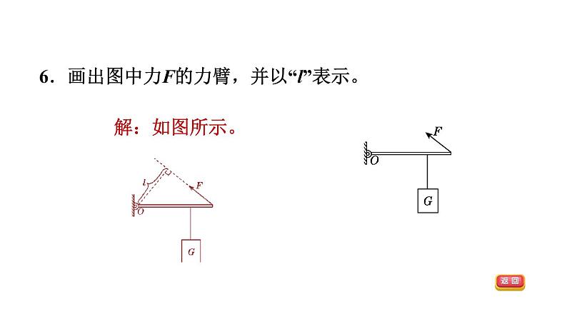 中考物理复习第15课时杠杆课后练课件08