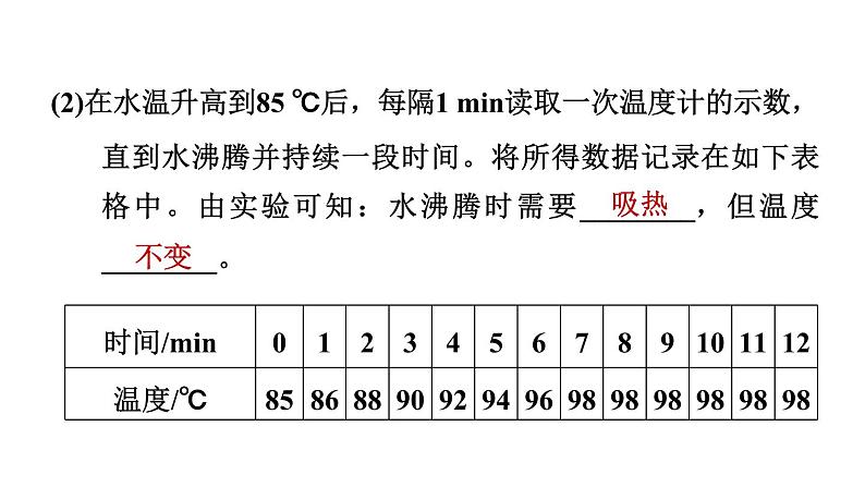 中考物理复习专题六热学实验课后练课件第7页