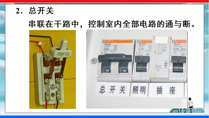 人教版九年级全册物理第十九章 19.1 家庭电路 课件+教案+导学案+练习含解析卷07