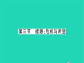 2022九年级物理全册第十六章粒子和宇宙第三节能源：危机与希望习题课件新版北师大版