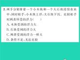 2022八年级物理全册第九章浮力第二节阿基米德原理第1课时阿基米德原理习题课件新版沪科版