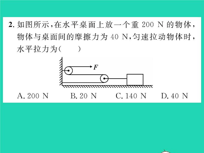 2022八年级物理全册第十章机械与人第二节滑轮及其应用第2课时滑轮组及其应用习题课件新版沪科版05