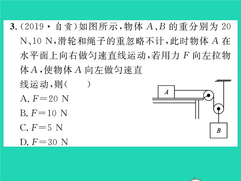 2022八年级物理全册第十章机械与人第二节滑轮及其应用第2课时滑轮组及其应用习题课件新版沪科版06