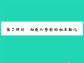 2022八年级物理全册第十章机械与人第六节合理利用机械能第2课时动能和势能的相互转化习题课件新版沪科版