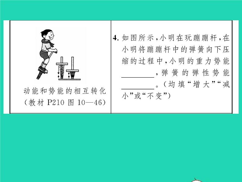 2022八年级物理全册第十章机械与人教材图片导练与习题改练四习题课件新版沪科版05