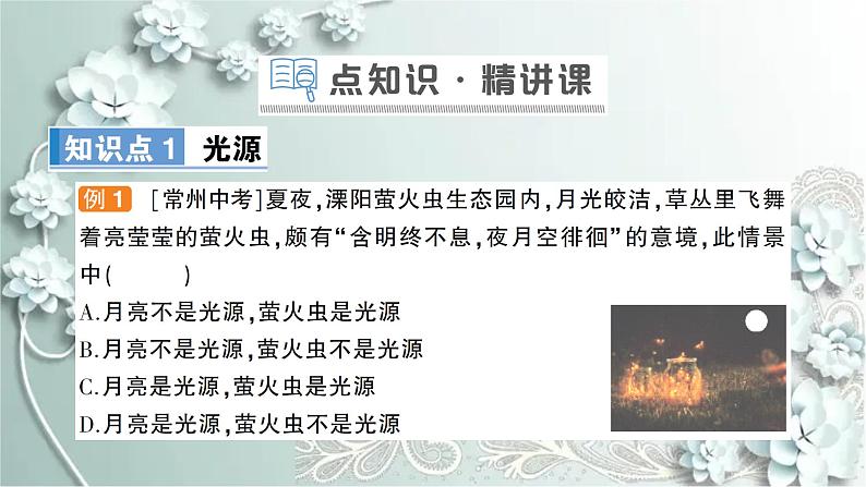 人教版物理八年级上册 第1节 光的直线传播 课件02