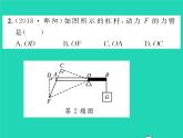 2022八年级物理全册第十章机械与人第一节科学探究杠杆的平衡条件第1课时杠杆及其平衡条件习题课件新版沪科版