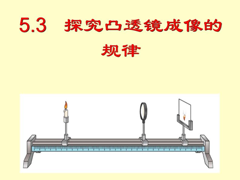 5.3探究凸透镜成像规律——教学课件01