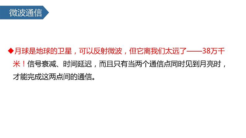 2022-2023学年人教版九年级物理全一册21.4越来越宽的信息之路 课件06