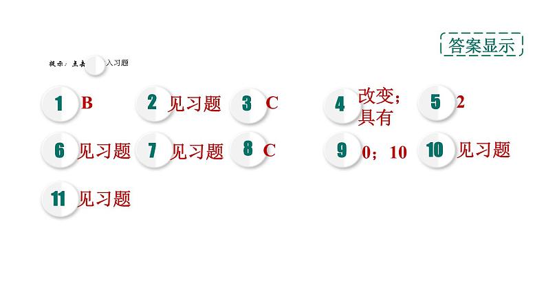 人教版物理八年级下册第8章全章热门考点整合专训课件02