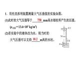 人教版物理八年级下册素养测量大气压课件