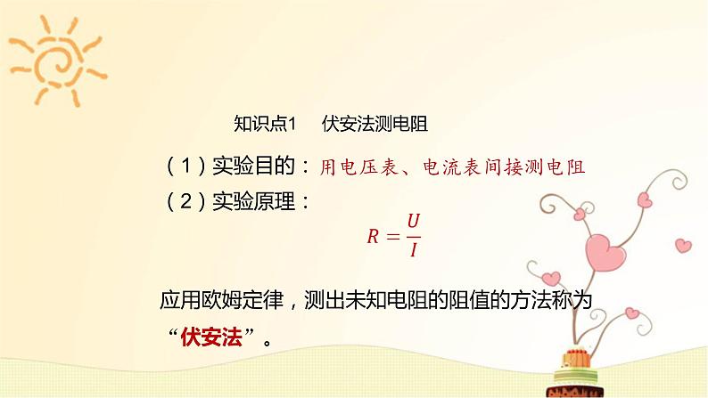 第17章第3节电阻的测量——教学课件04