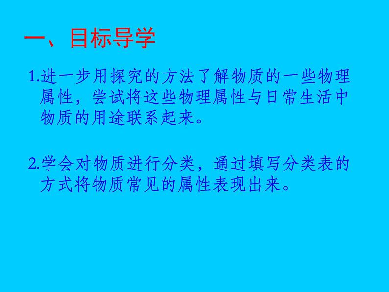 苏科版八年级下物理 6.5物质的物理属性 课件04