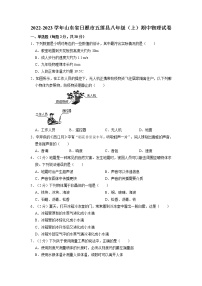 山东省日照市五莲县2022-2023学年八年级上学期期中物理试卷