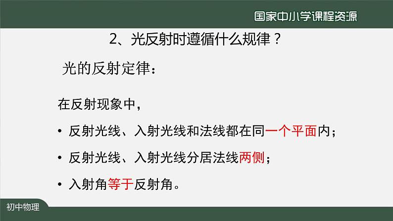 教科版物理八年级上册第四章第三节《4.3科学探究：平面镜成像》 课件03