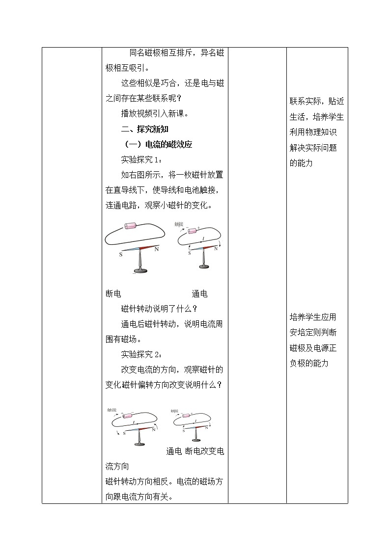 20.2《电生磁》ppt课件+教案+同步练习02