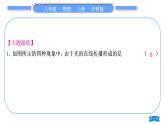 沪科版八年级物理上第四章多彩的光专题四光现象辨识习题课件