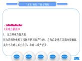 沪科版八年级物理下第八章压强第一节压力的作用效果第1课时认识压强习题课件