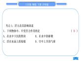 沪科版八年级物理下第九章浮力复习与提升习题课件