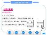 滬科版八年級物理下第九章浮力第一節(jié)認識浮力習題課件
