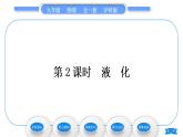 沪科版九年级物理第十二章温度与物态变化第三节汽化与液化第2课时液化习题课件