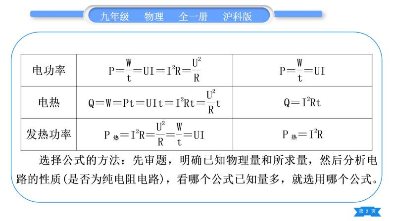 沪科版九年级物理第十六章电流做功与电功率专题十电与热综合计算习题课件03