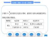 沪科版九年级物理第十六章电流做功与电功率第二节电流做功的快慢第1课时电功率习题课件