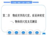 北师大版八年级物理上第二章物质世界的尺度、质量和密度一、物体的尺度及其测量习题课件
