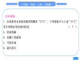 北师大版八年级物理上第一章物态及其变化专题一物态变化辨识习题课件