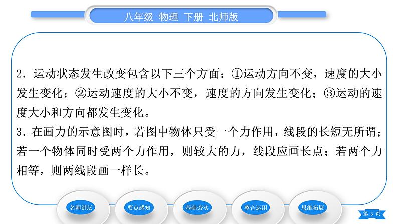 北师大版八年级物理下第七章运动和力一、力习题课件03