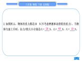 北师大版八年级物理下章节周周测九(第九章1～2节)习题课件