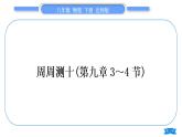 北师大版八年级物理下章节周周测十(第九章3～4节)习题课件