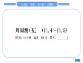北师大版九年级物理章节周周测(五)(114～115)习题课件