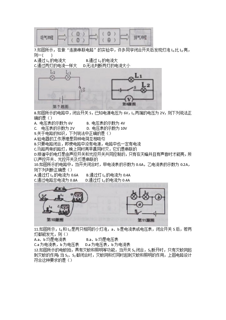 山东省乐陵市2022-2023学年上学期期中考试九年级物理试题第2页