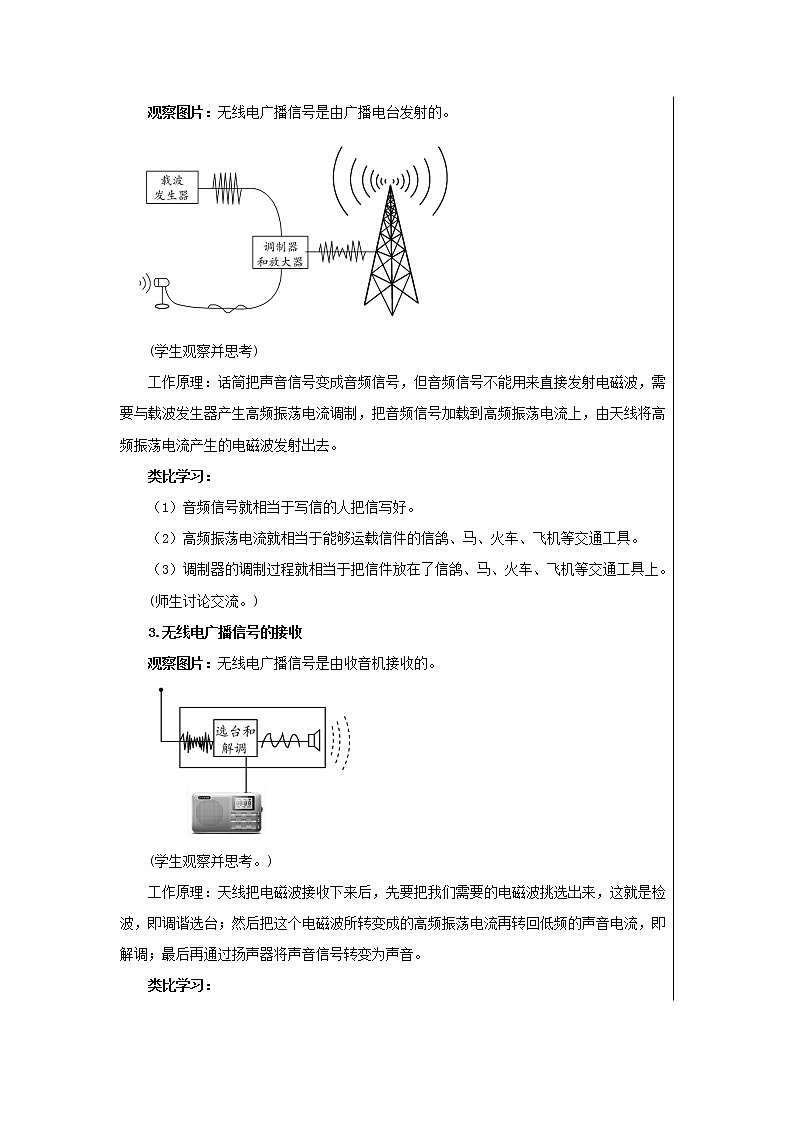 19.2《广播电视与通信》课件PPT+教案+同步练习03