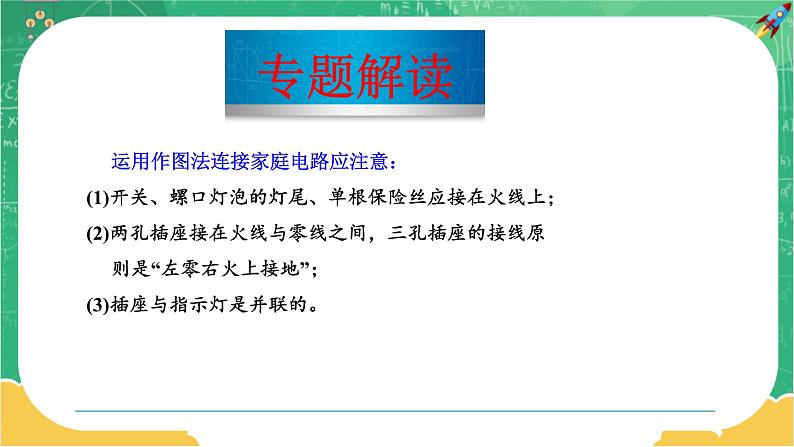 第十八章家庭电路与安全用电专题一 家庭电路的连接（课件）第2页