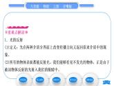 粤沪版八年级物理上第三章光和眼睛3.2探究光的反射规律习题课件