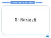 粤沪版九年级物理第十四章探究欧姆定律实验专题习题课件