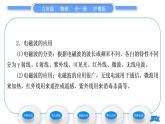 粤沪版九年级物理第十九章电磁波与信息时代19.1最快的“信使”习题课件