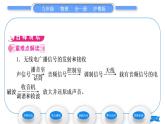 粤沪版九年级物理第十九章电磁波与信息时代19.2广播电视与通信19.3走进互联网习题课件