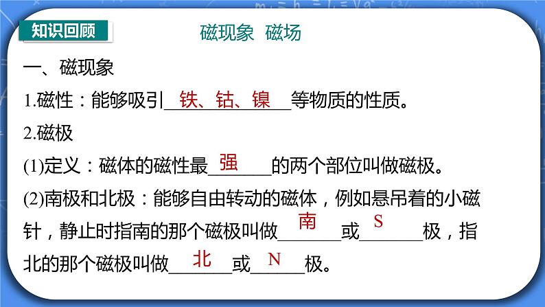 第20章《电与磁》章末复习习题课ppt课件+教案+测试卷04